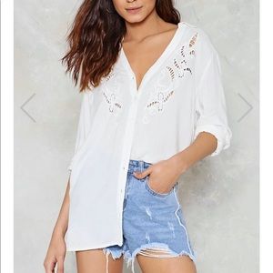 Nasty gal blouse